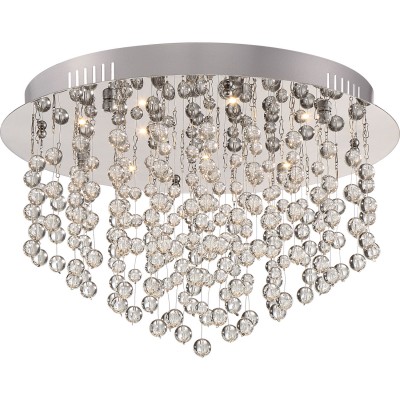 Polished Chrome 16-Inch LED Flush Mount