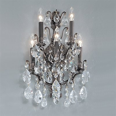5 Light Garden Versailles Wall Sconce 