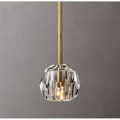 Postmodern design style chandeliers  Brass
