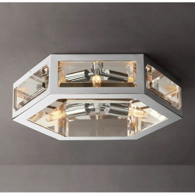 Postmodern design style chandeliers   Chrome