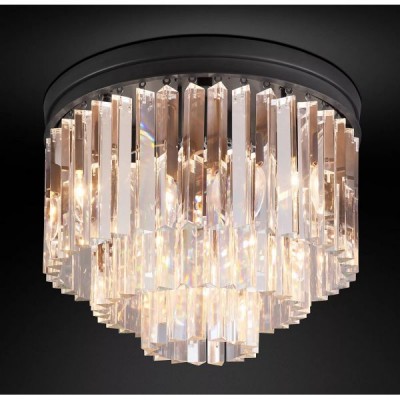 Postmodern design style chandeliers  Black