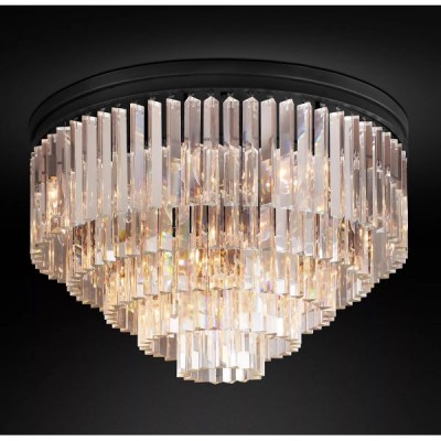 Postmodern design style chandeliers  Black