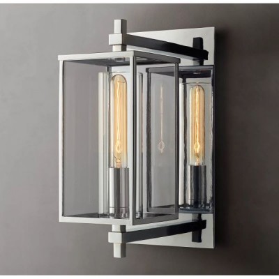 Postmodern design style wall lighting   Chrome 