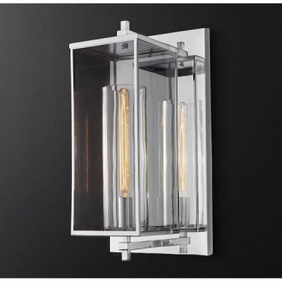 Postmodern design style wall lighting   Chrome 