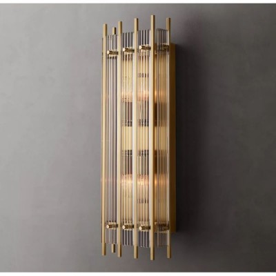 Postmodern design style chandeliers  Brass