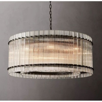 Postmodern design style chandeliers  Black