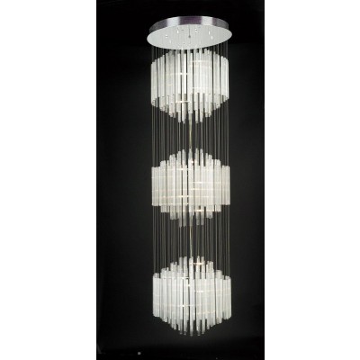 24 lights polished chrome Contemporary Chandelier 