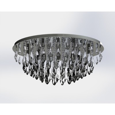 EGLO Calaonda Chrome 10-Light Ceiling Light