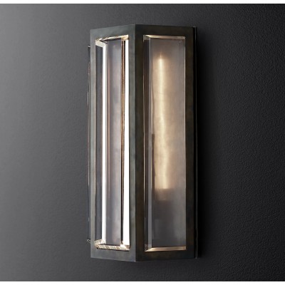 Postmodern design style wall lighting Black
