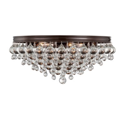  Group Calypso Vibrant Bronze Six-Light Ceiling Mount
