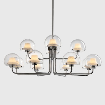 Modern simple and elegant living room chandelier