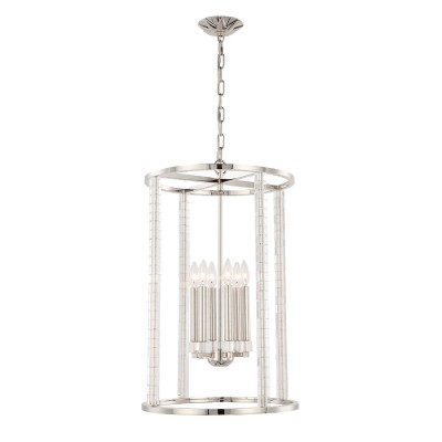 Group Carson Polished Nickel Five-Light Pendant