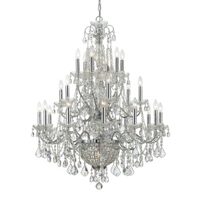 Crystal Twenty-Six Light Chandelier
