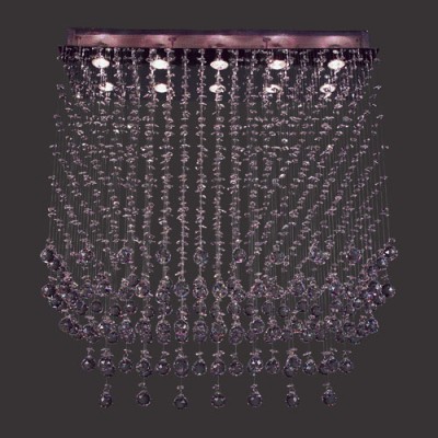 Andromeda Chrome Ten-Light Pendant