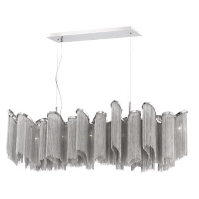 Cadena Nickel Seven Light Pendant