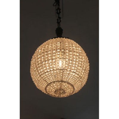 Espresso One-Light 9-Inch Globe Pendant