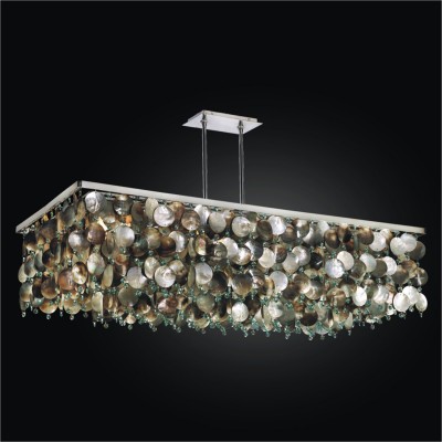Montego Bay Chrome 45-Inch Island Pendant