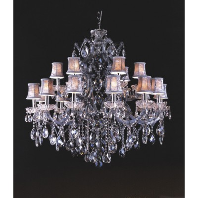 18 Light  Maria Theresa chandelier ,Lavender
