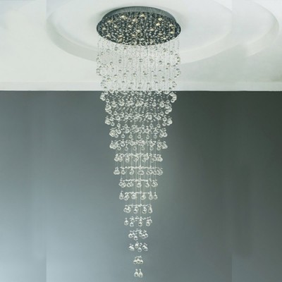 Beverly Polished Chrome 22-Light Chandelier