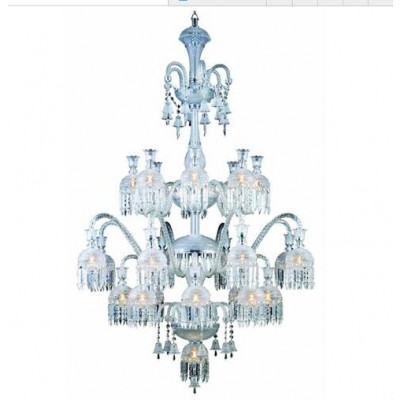 Chrome 19 Light 57-in Chandelier