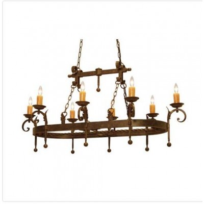 Eight-Light Chandelier