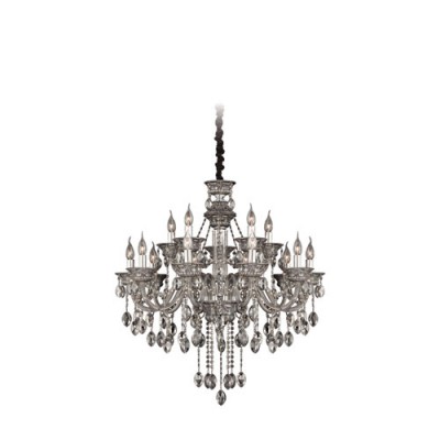 Smoke 15 Light Chandelier