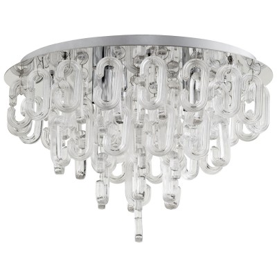 Cyan Design Centaurus Chrome Three-Light Flush Mount