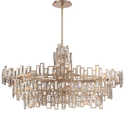 Gold 21-Light Island Pendant