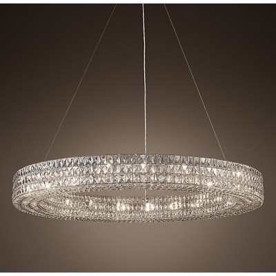 Modern style creative 20 lights round crystal chandeliers