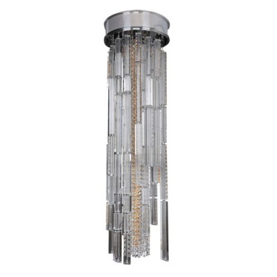 Allegri by Kalco Zurbaran Chrome 50-Inch High LED Convertible Flush Mount