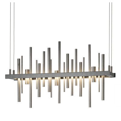 Burnished Steel 25.5-Inch LED Pendant