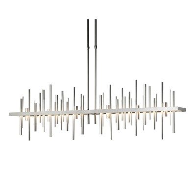 Burnished Steel 51.5-Inch LED Pendant