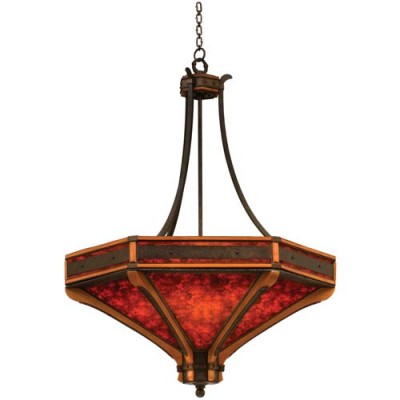 Aspen 41.5-Inch Iron Ring Pendant