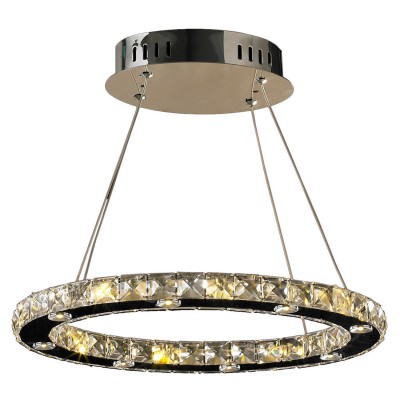 Corp Galaxy Polished Chrome Sixteen-Light LED Pendant
