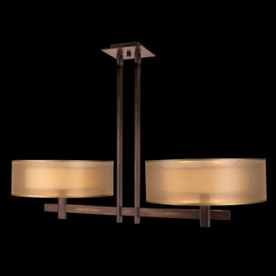 Six-Light Island Pendant in Bourbon Finish