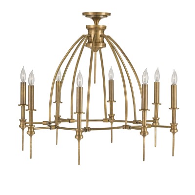 30-Inch Eight-Light Chandelier