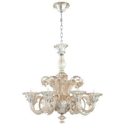 Cyan Design LaScala Cognac Eight-Light Chandelier