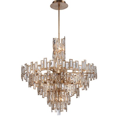 Gold 21-Light Chandelier
