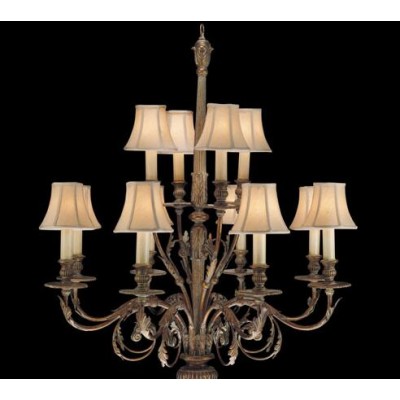 12-Light Chandelier in Veronese Gold Finish