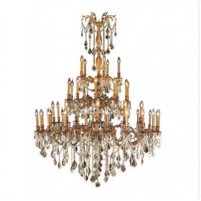 Gold Forty-Five Light Chandelier