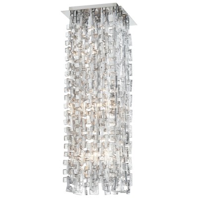 Chrome Six-Light Pendant