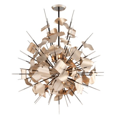 Tranquility Silver 12-Light Pendant