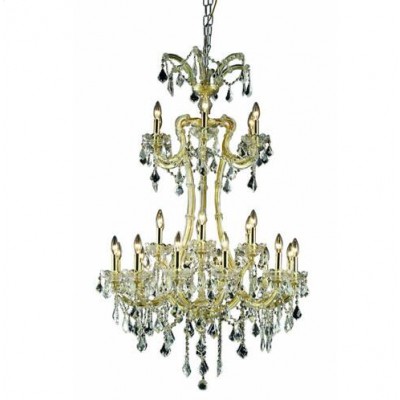 Gold 24 Light 50-in Chandelier