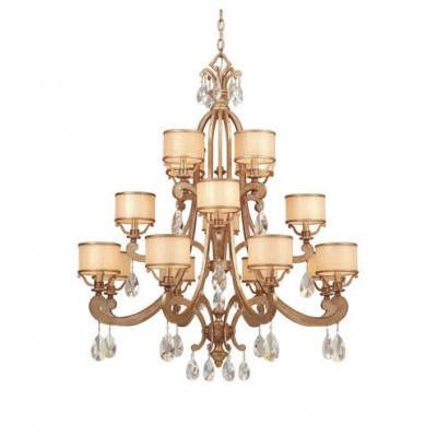 Silver 16-Light Chandelier