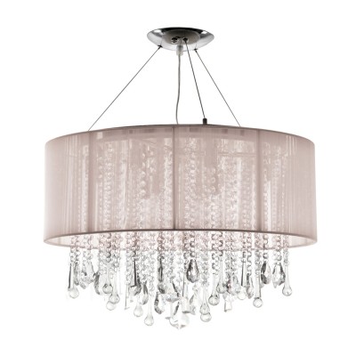 Beverly Dr. Taupe 32-Inch Twelve-Light Dual Mount