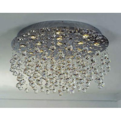  Beverly Polished Chrome Flush Mount Ceiling Light