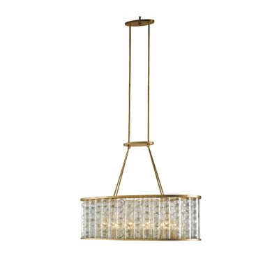 Dutch Gold Ten-Light Pendant