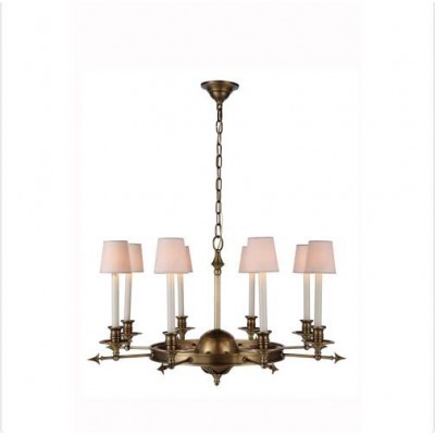 Burnished Brass Chandelier