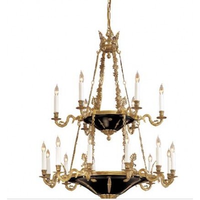  Eighteen-Light Chandelier