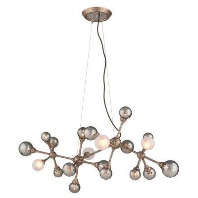 Bronze 26-Inch 20-Light Pendant